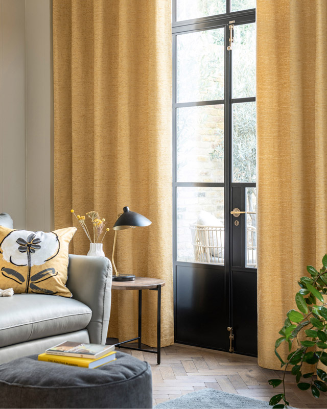 Textured Chenille Curtains