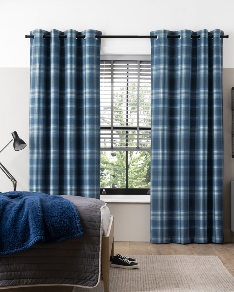 Cosy Check Curtains